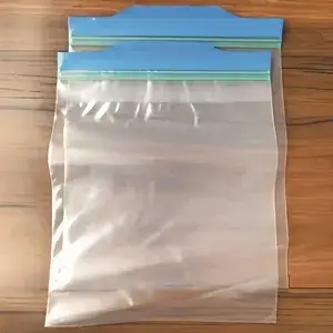 Reclosable Zipper Header Bag