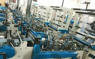 Zipper Bag Making Machine Workshop