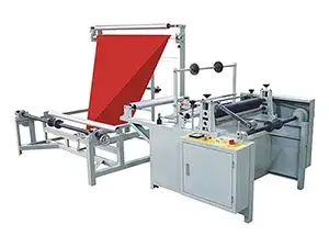 Plastic Film Folding Rewinding Machine